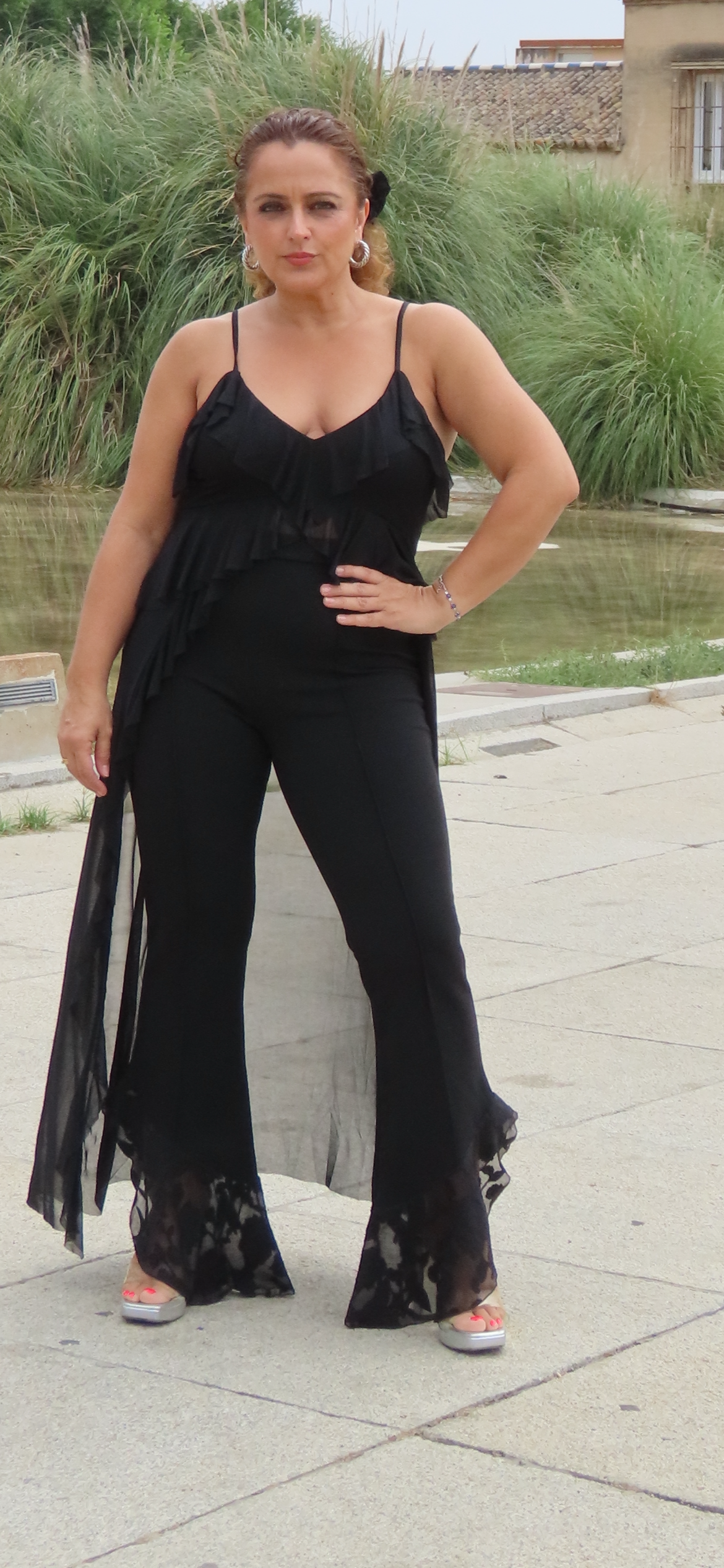 img_7882 PANTALÓN JARA NEGRO - Imagen 6