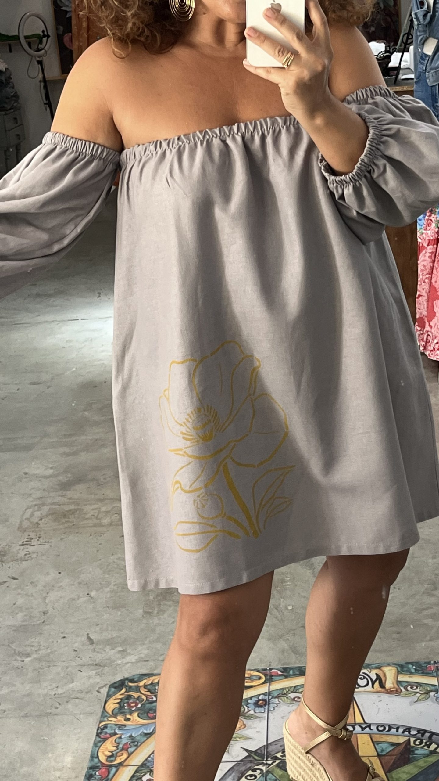 img_8550 VESTIDO CORTO GRIS