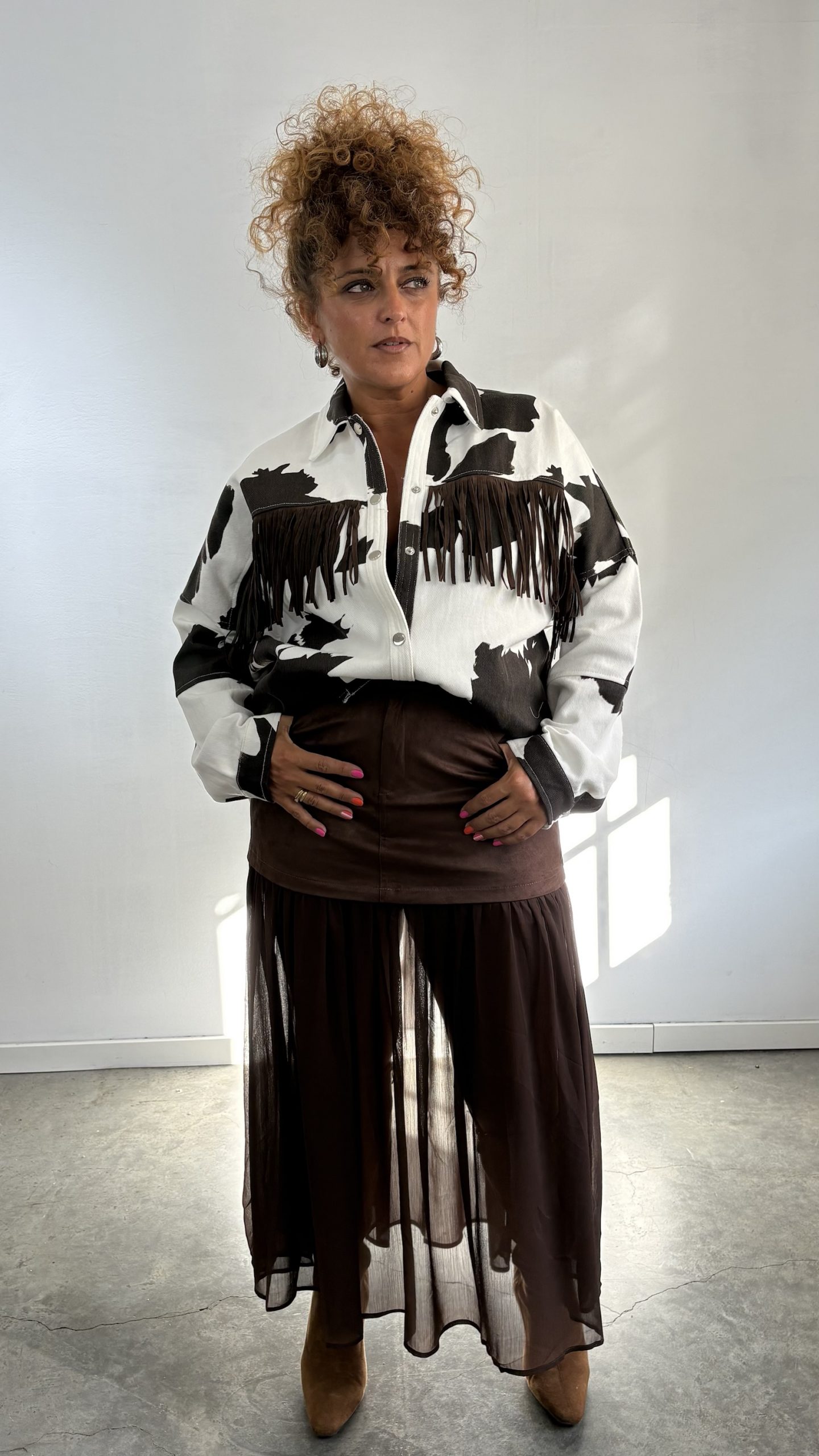 fullsizerender-1 FALDA MARRÓN TULL - Imagen 5