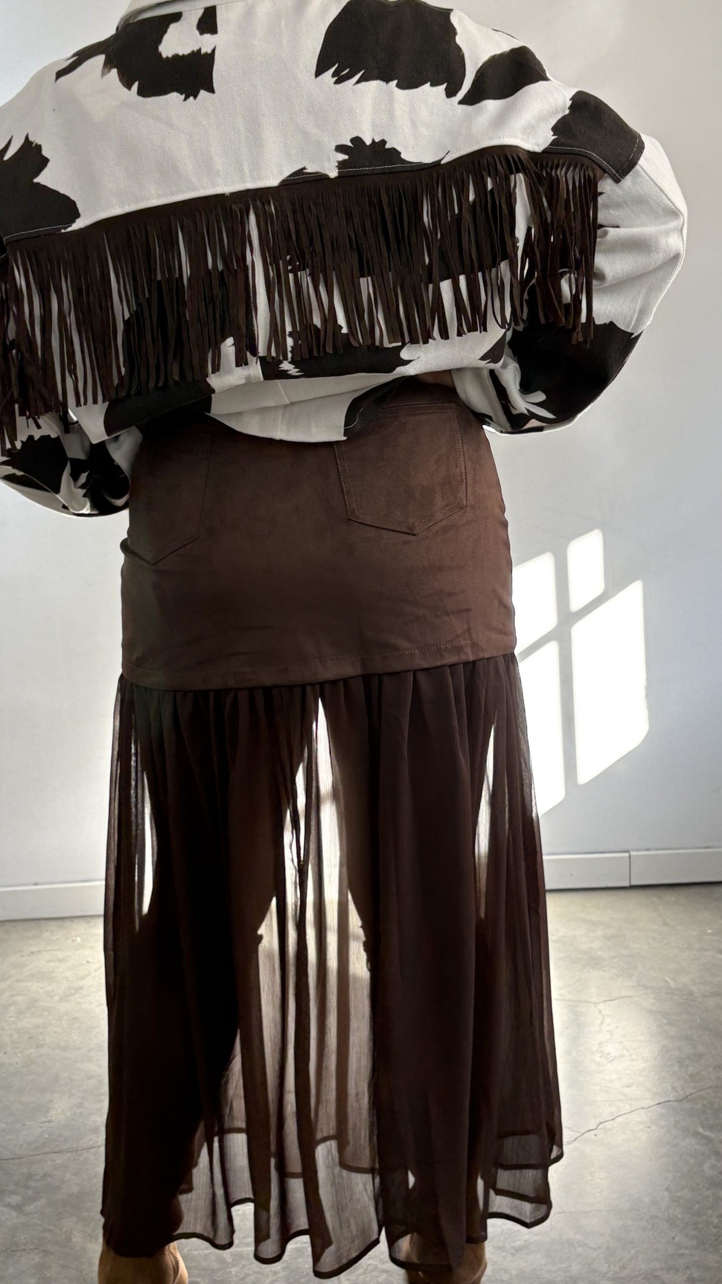 fullsizerender-3-2 FALDA MARRÓN TULL - Imagen 3