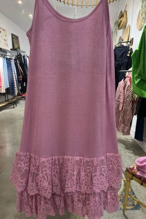 lencero volantes encaje