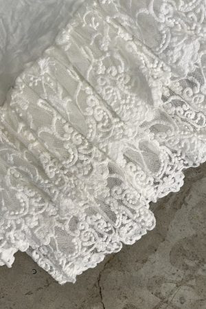 lencero volantes encaje