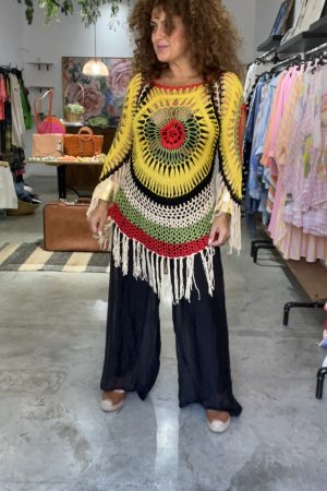 pantalÓn seda blanco